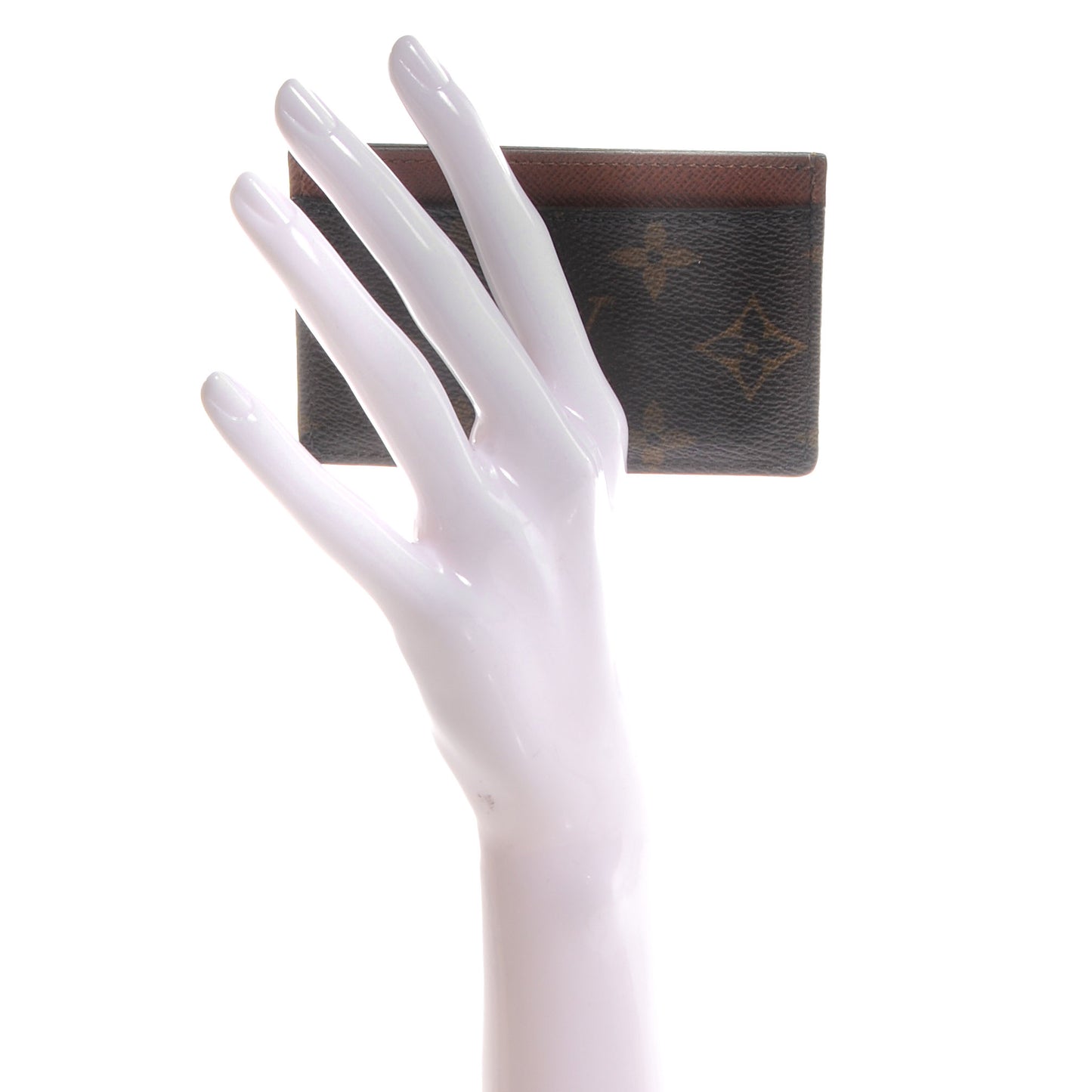 Monogram Simple Card Holder Wallet