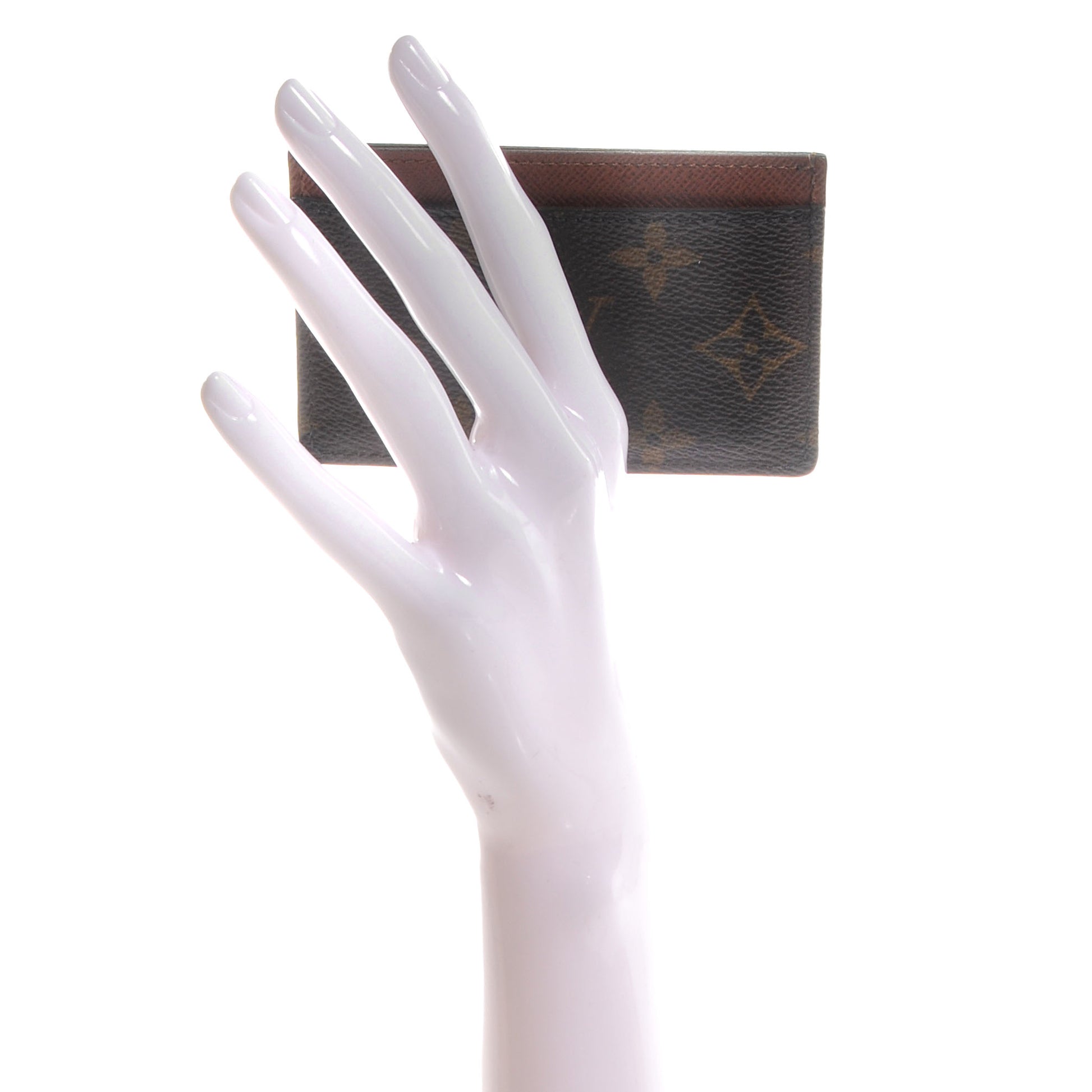 Louis Vuitton Monogram Simple Card Holder Wallet 2 of 6