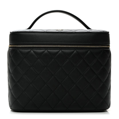 Chanel Caviar Quilted Large Vanity Pouch Black 1 of 8