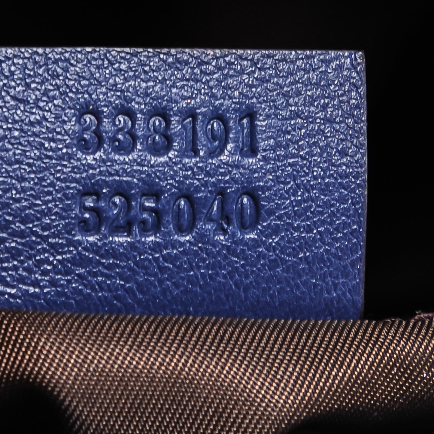 Vernice Naplack Soho Cosmetic Case Uniform Blue
