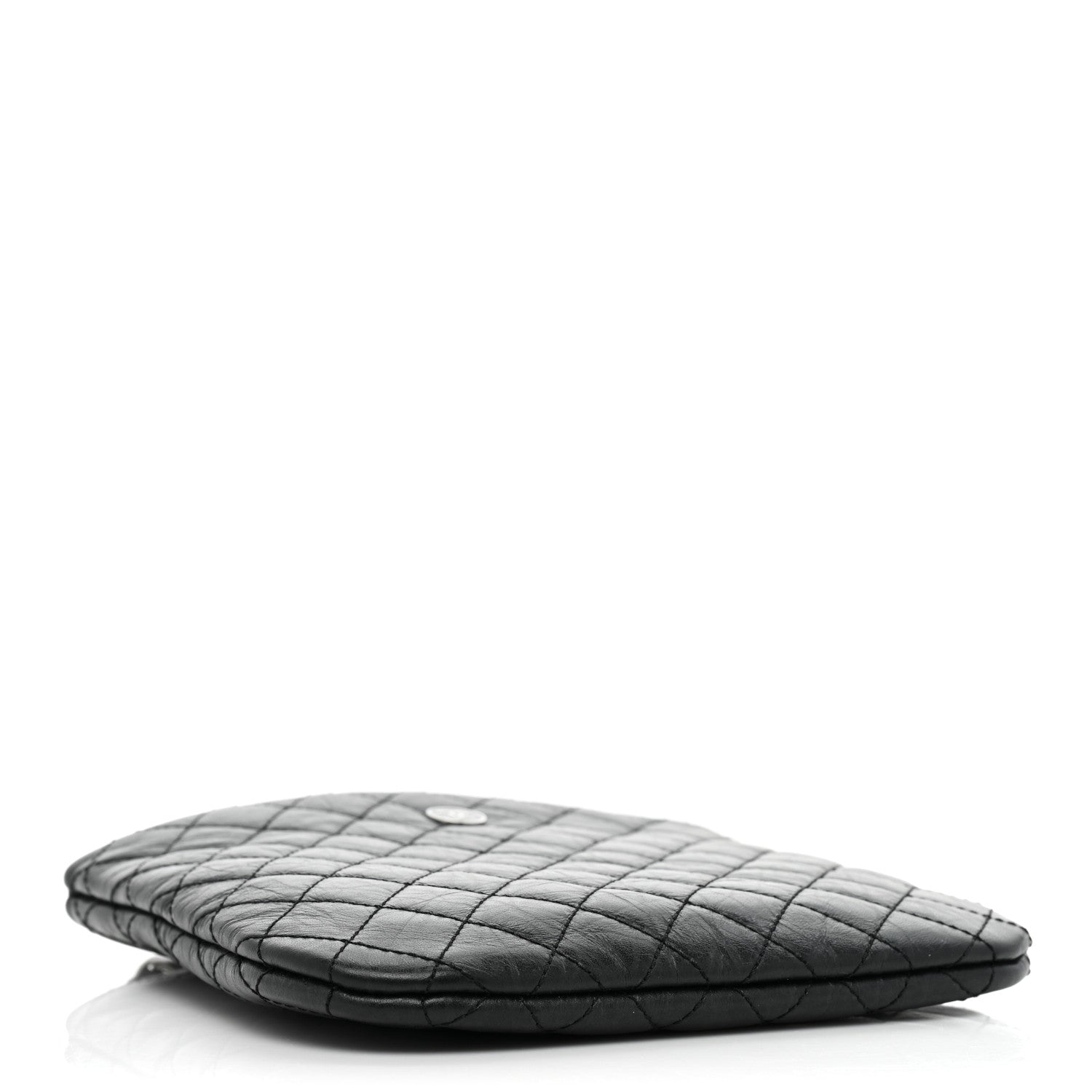 Chanel Aged Calfskin Quilted Crossbody Bag Black 4 of 12