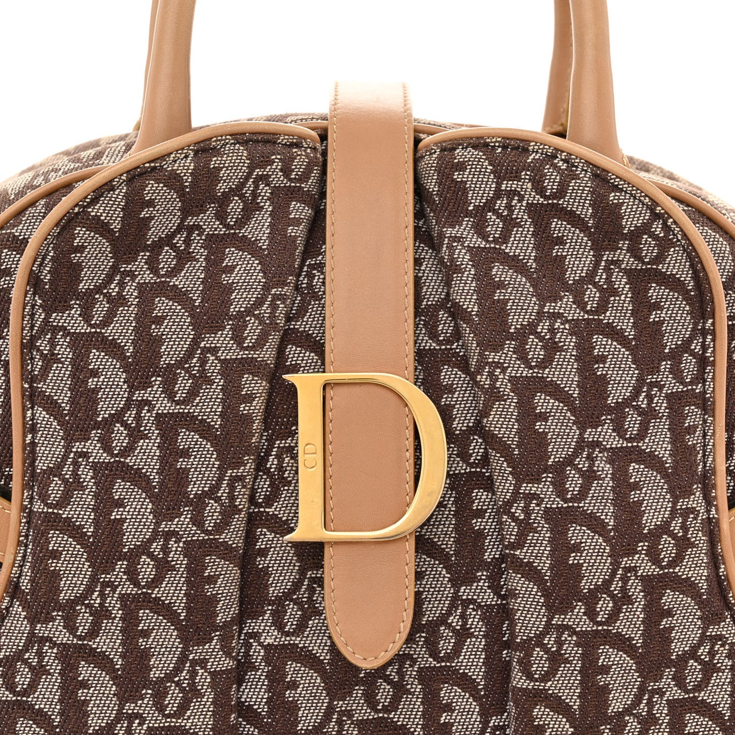 Monogram Saddle Bowler Brown