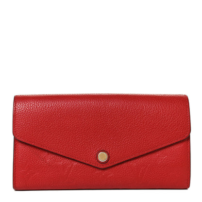 Louis Vuitton Empreinte Sarah Wallet NM Cherry 1 of 9