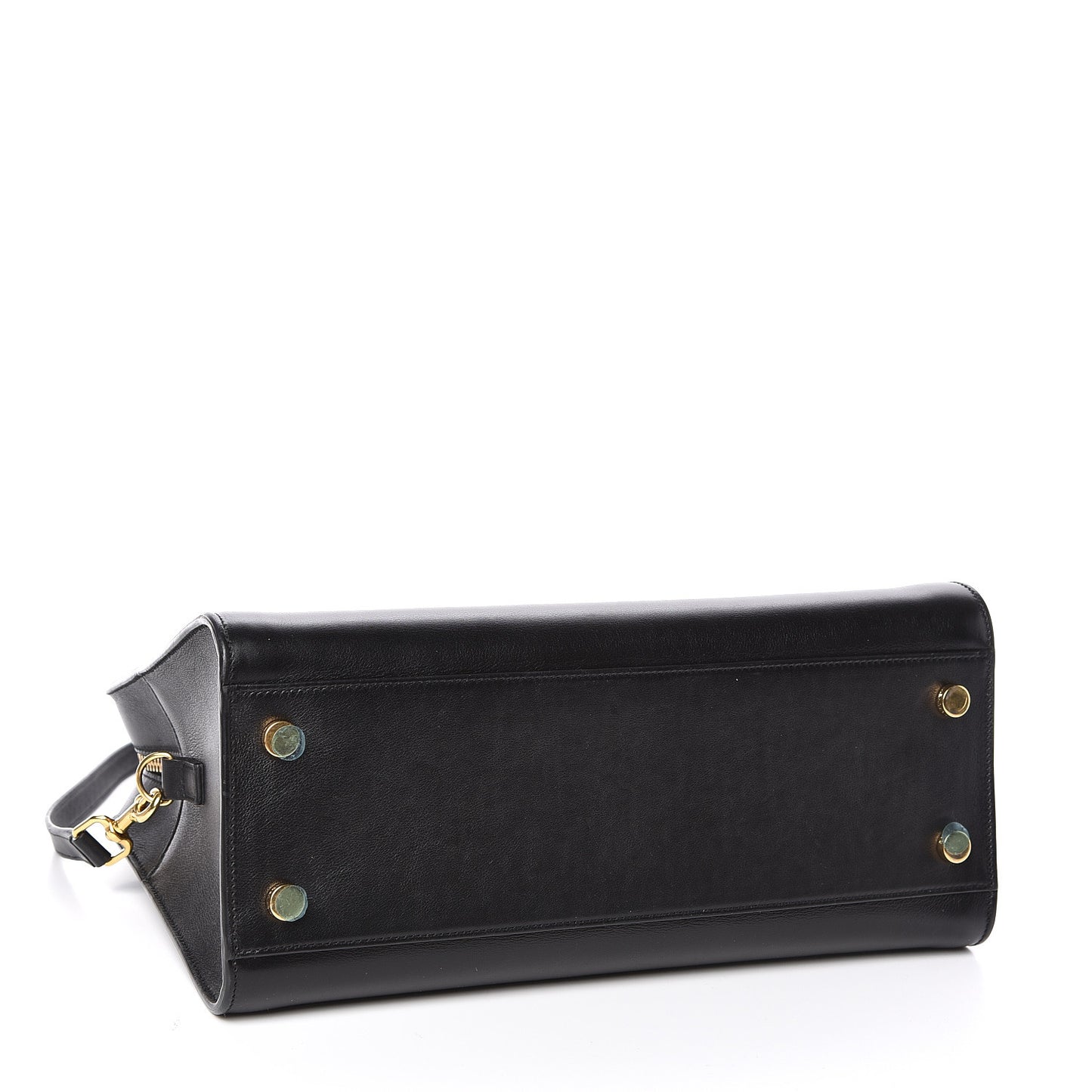 Calfskin Small Monogram Cabas Black