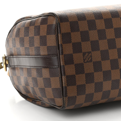 Louis Vuitton Damier Ebene Speedy Bandouliere 25 8 of 9