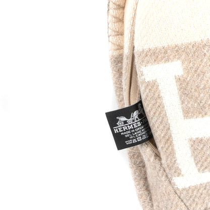 Hermes Wool Cashmere Avalon III Pillow PM Coco Camomille 3 of 3