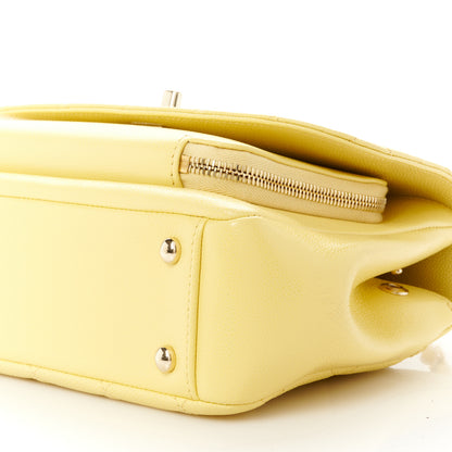 Chanel Caviar Quilted Medium Business Affinity Flap Yellow 10 of 10