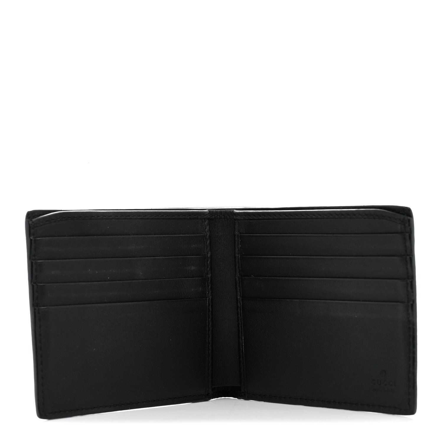 Gucci GG Supreme Monogram Bee Bi-Fold Wallet Beige 5 of 7