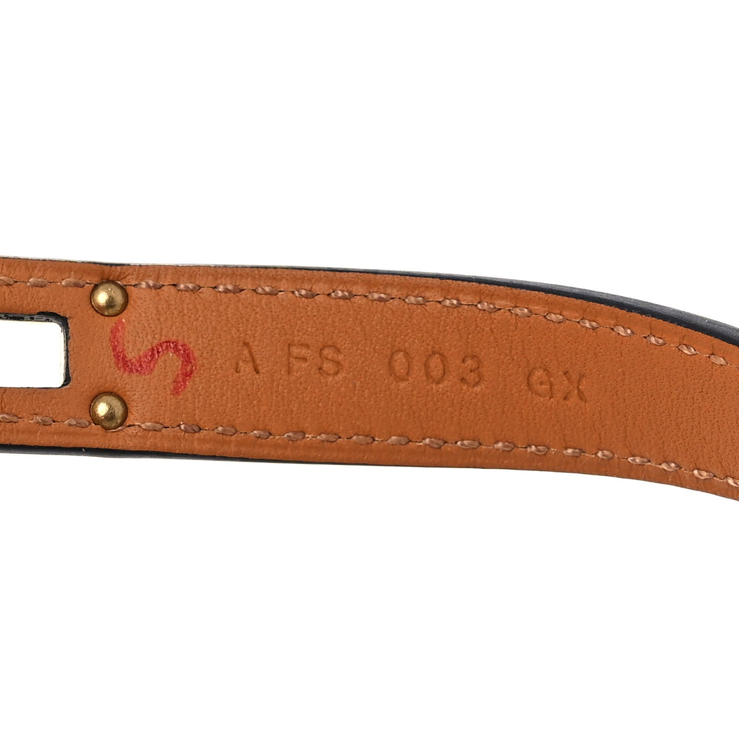 Hermes Box Kelly Double Tour Bracelet XS Black 5 of 7