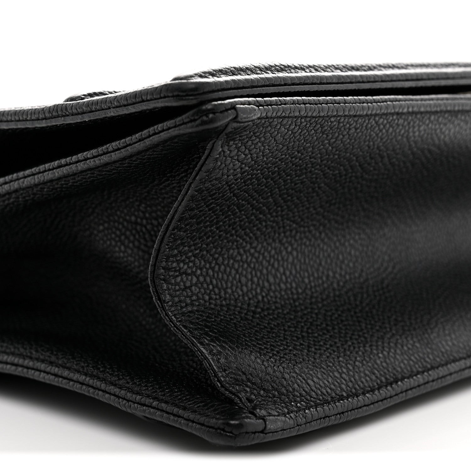 Christian Dior Grained Calfskin Medium Diorama Flap Bag Black 9 of 12