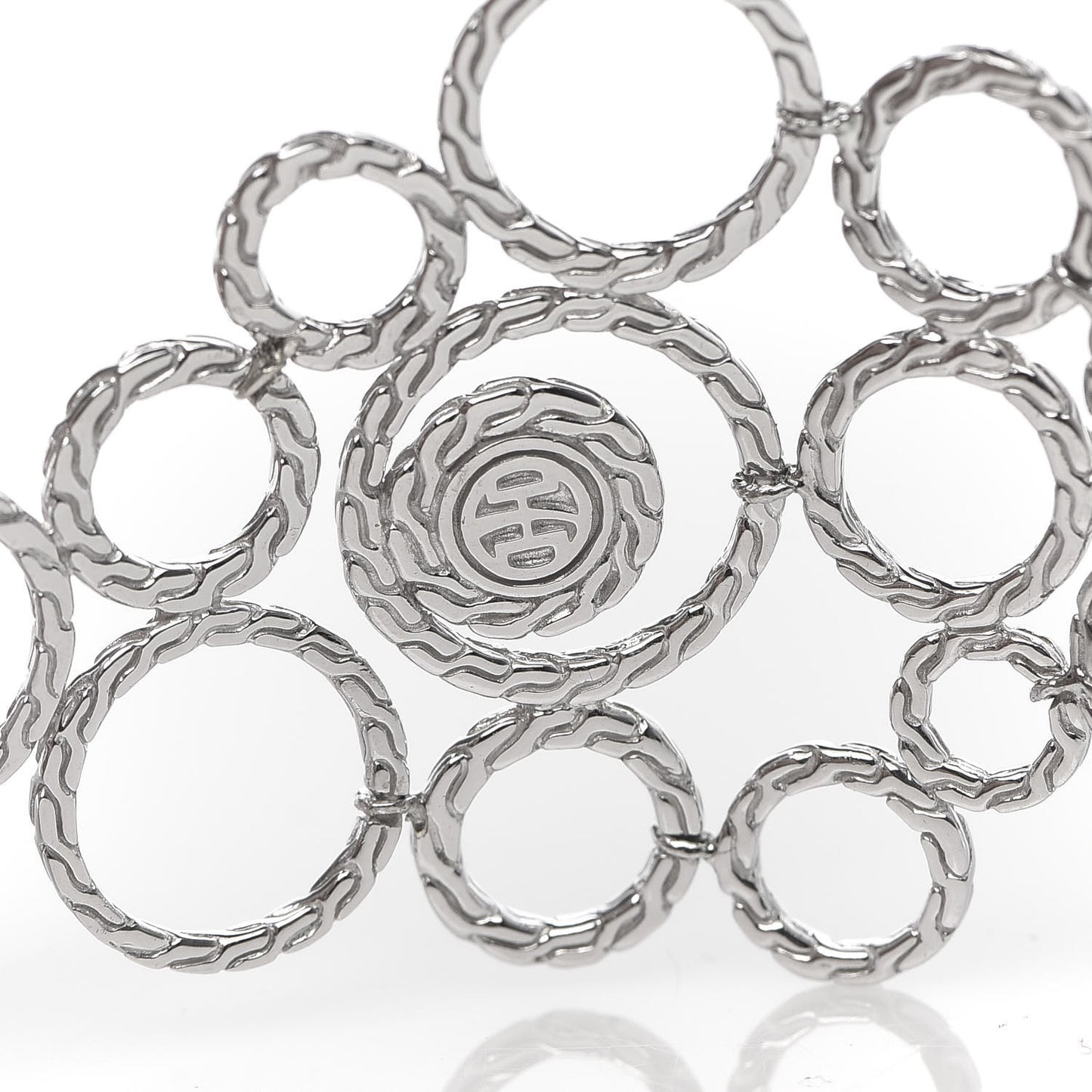 Sterling Silver Pave Diamond Chandelier Earrings