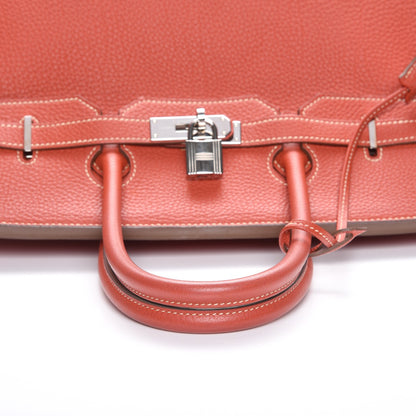 Hermes Togo Birkin 35 Brique 24 of 25