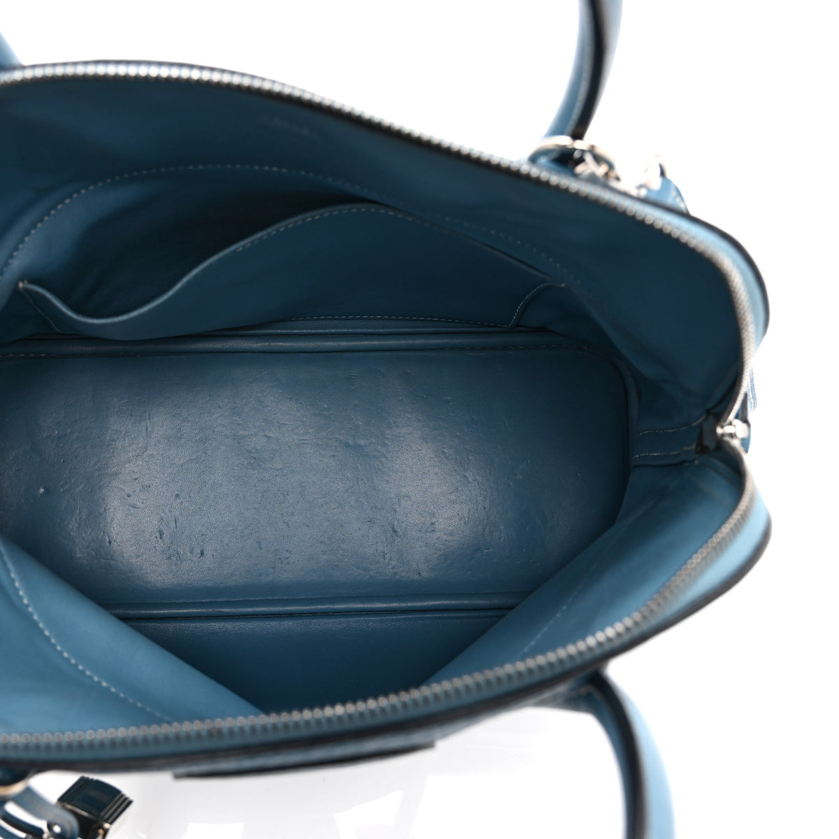 Hermes Taurillon Clemence Bolide 31 Blue Jean 5 of 10