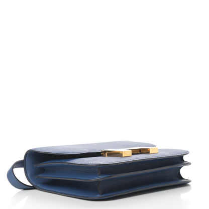 Hermes Evercolor Constance 18 Bleu Brighton 3 of 9