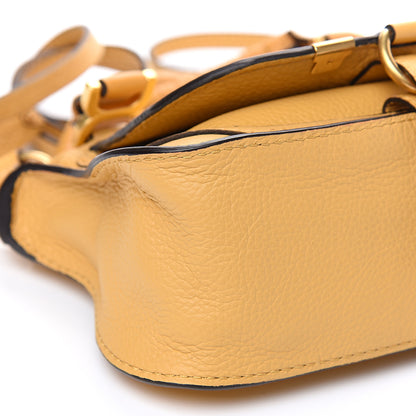 Chloe Calfskin Mini Marcie Satchel Curry Yellow 6 of 7
