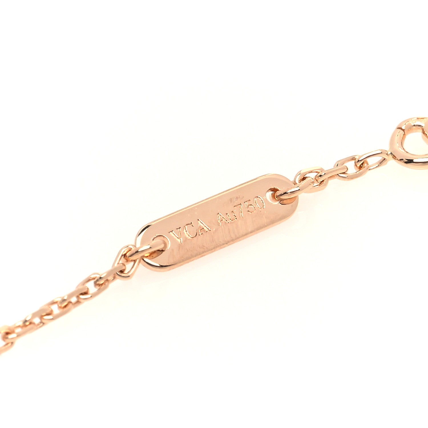 Van Cleef & Arpels 18K Rose Gold Sweet Alhambra Bracelet 5 of 6