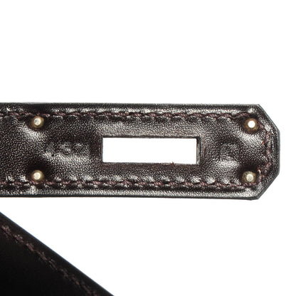 Hermes Box Kelly Sellier 28 Chocolate 6 of 20
