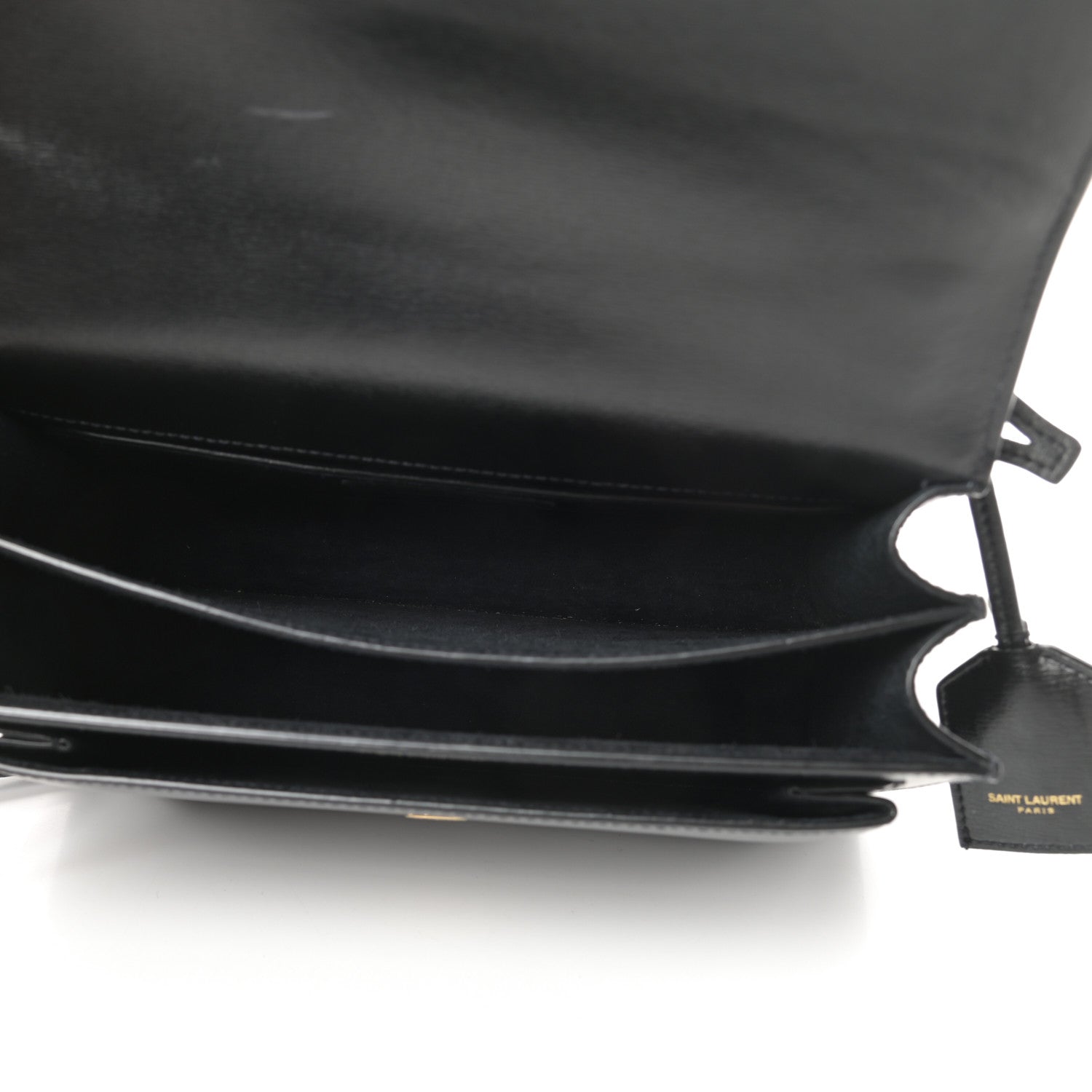 Saint Laurent Calfskin Medium Monogram Sunset Black 5 of 11