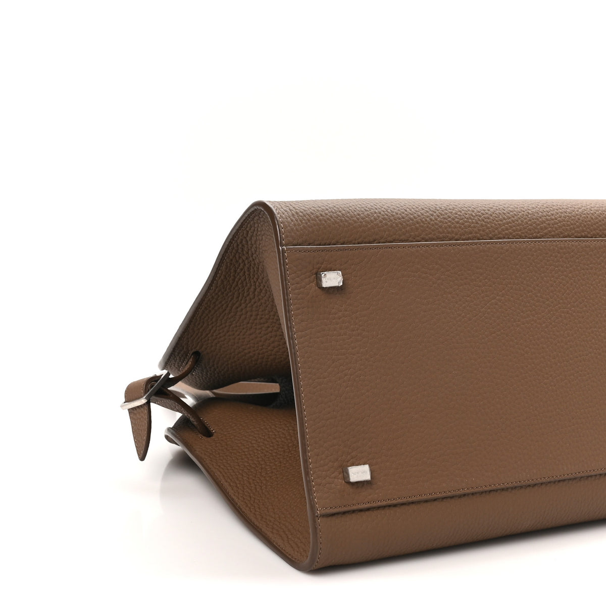 The Row Matte Grained Calfskin Soft Margaux 12 Muschio 8 of 9