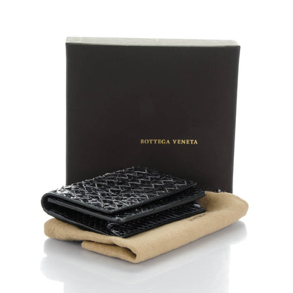 Bottega Veneta Ayers Intrecciato Card Case Pyrite Nero Black 4 of 7