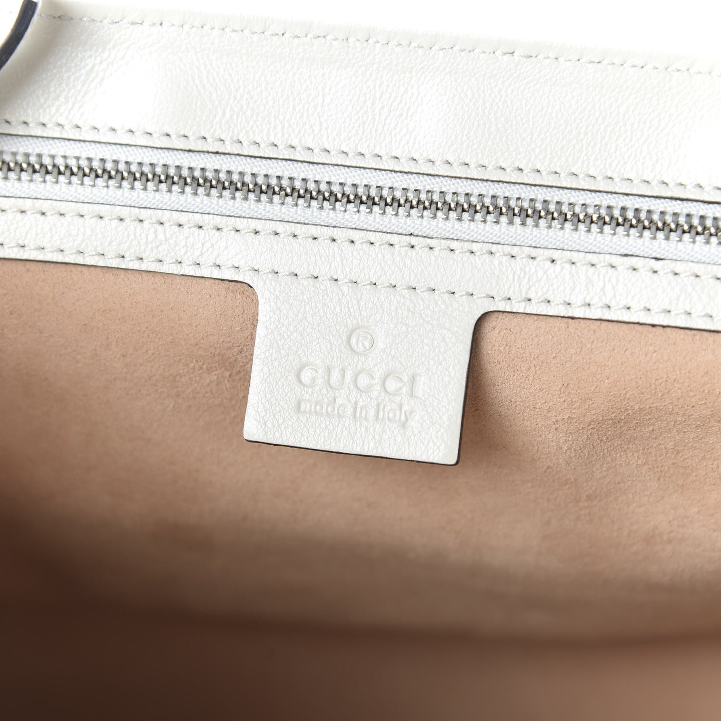Vintage Effect Calfskin Matelasse Diagonal Medium Torchon GG Marmont Shoulder Bag Blue Agata Mystic White