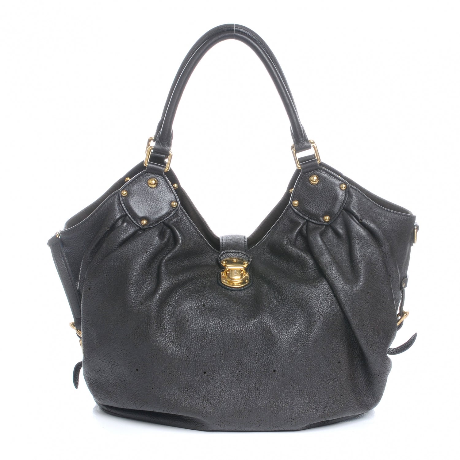 Louis Vuitton Mahina L Chocolate 1 of 4