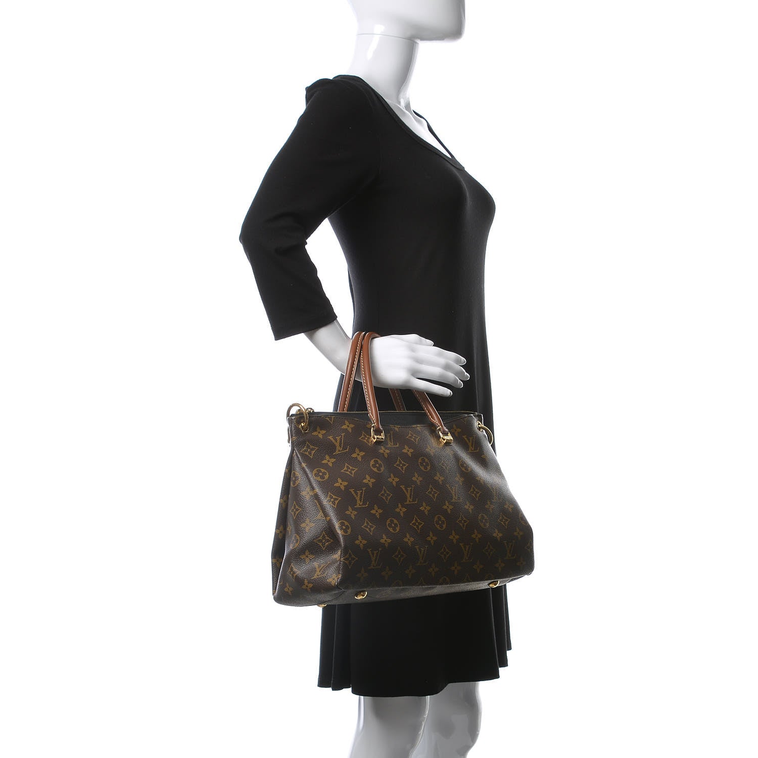 Louis Vuitton Monogram Pallas Black 3 of 12