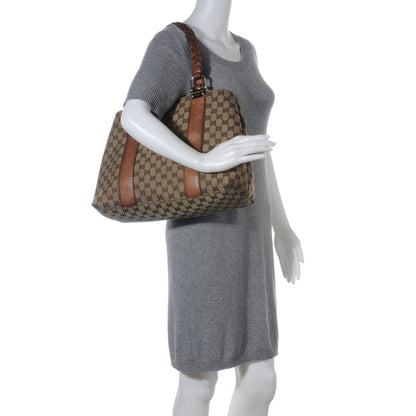 Gucci Monogram Bamboo Bar Medium Tote 2 of 10