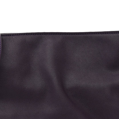 Loewe Nappa Flamenco Knot Clutch With Chain Purple 8 of 11