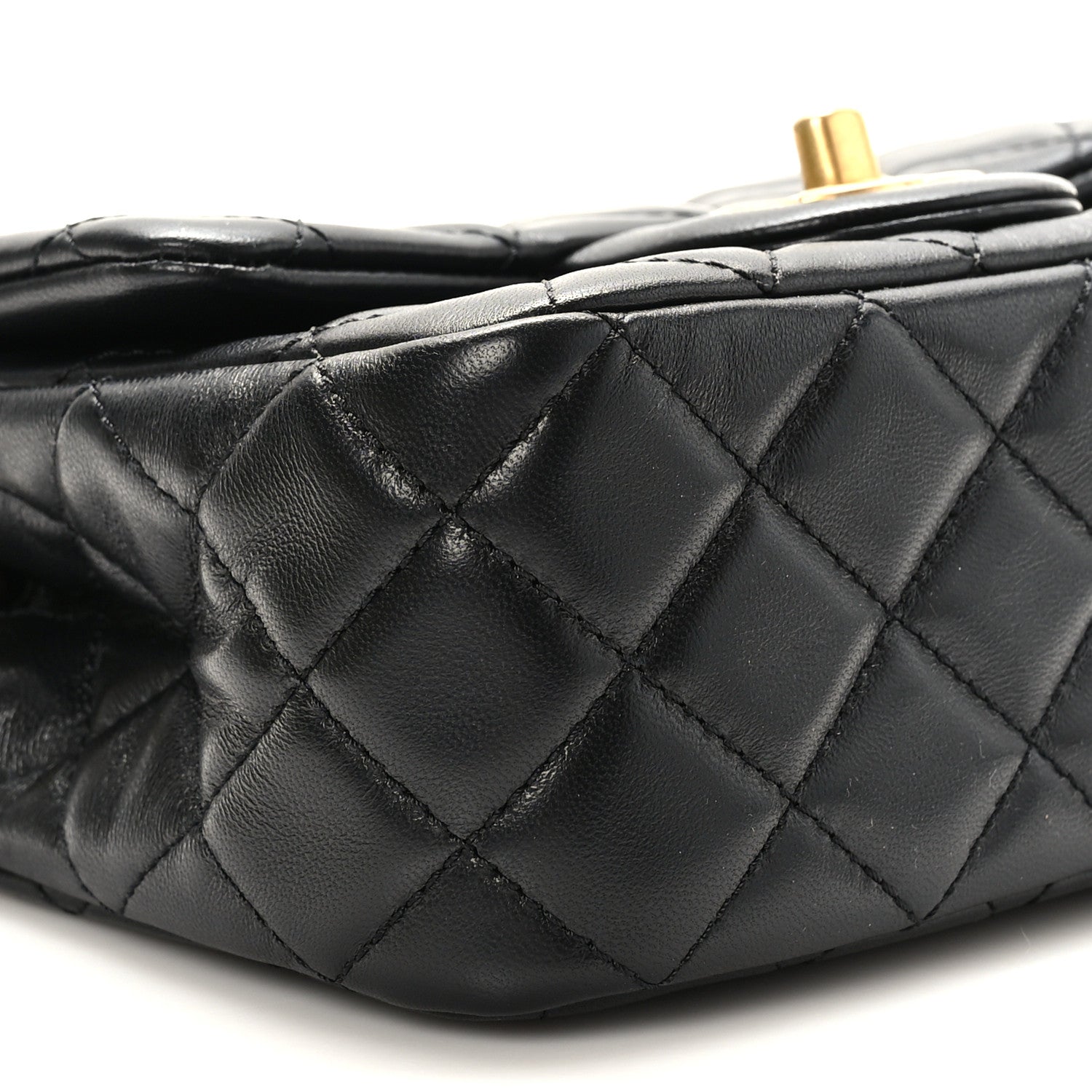 Chanel Lambskin Quilted Mini Pearl Crush Flap Black 8 of 10