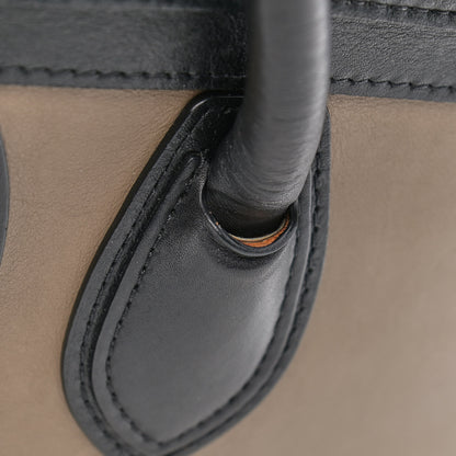 Celine Smooth Calfskin Suede Mini Tri-Color Luggage Beige 11 of 12