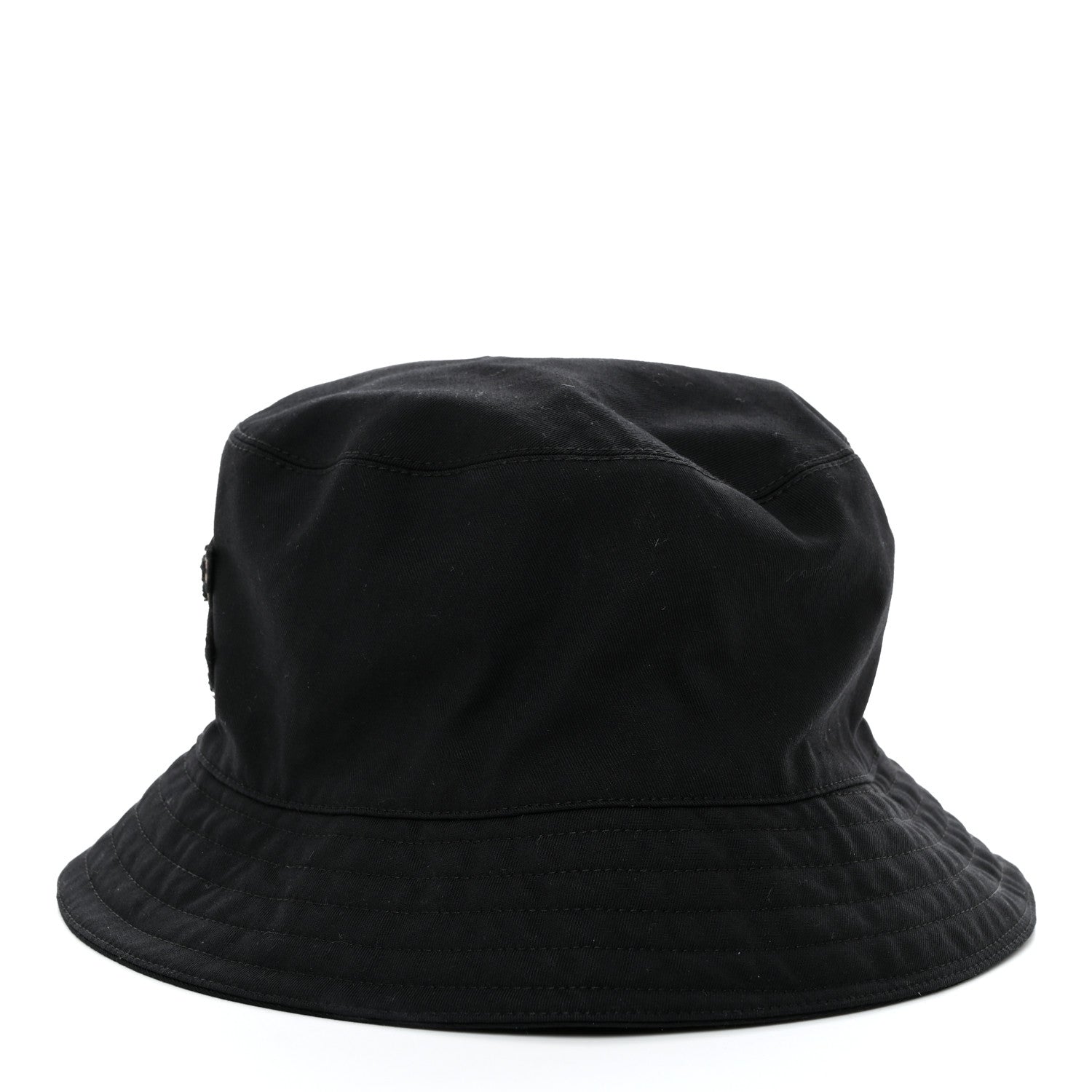 Hermes Cotton Harper H Sellier Bucket Hat 58 Black 4 of 8