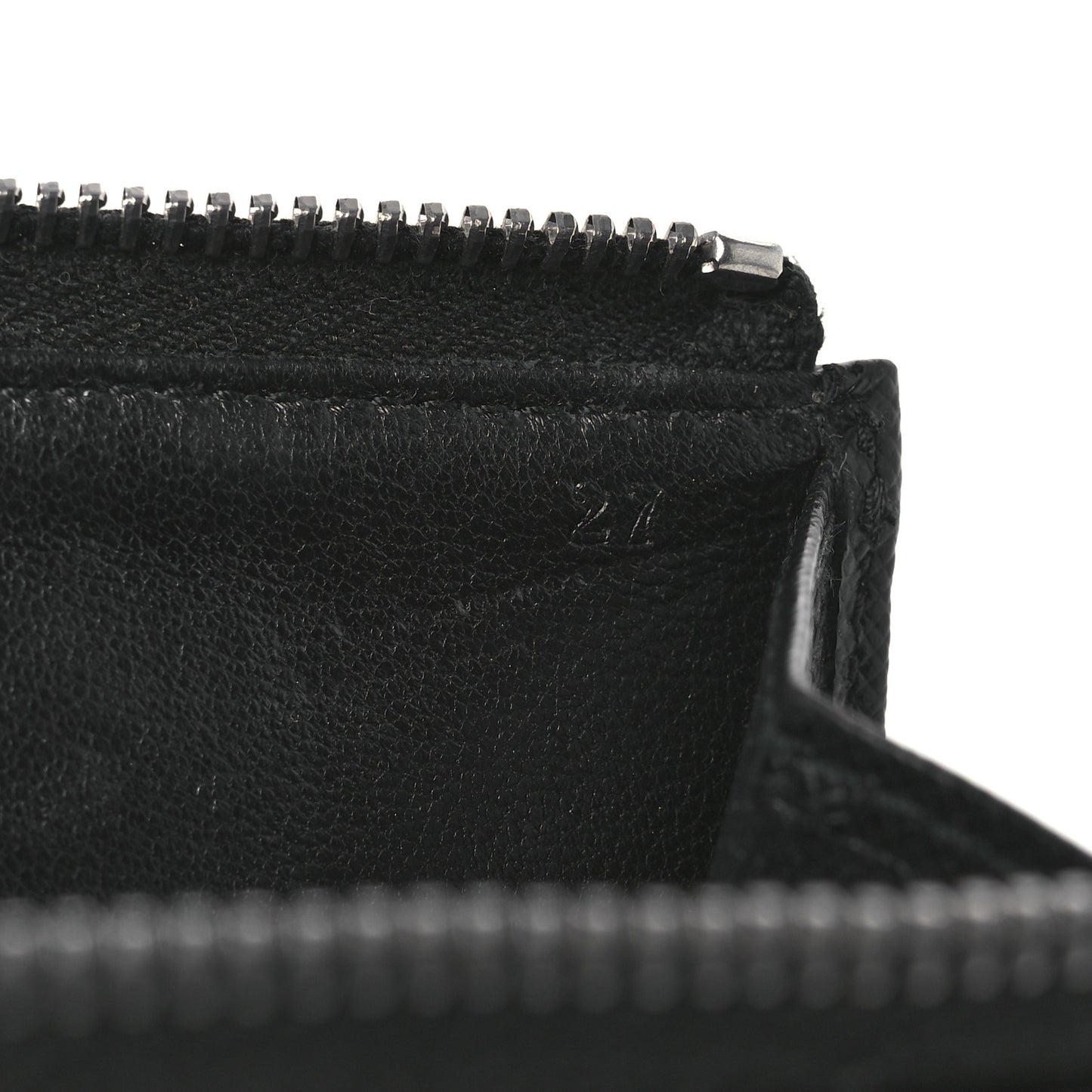 Saffiano Key Holder Black