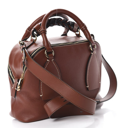 Chloe Calfskin Medium Daria Sepia Brown 3 of 11