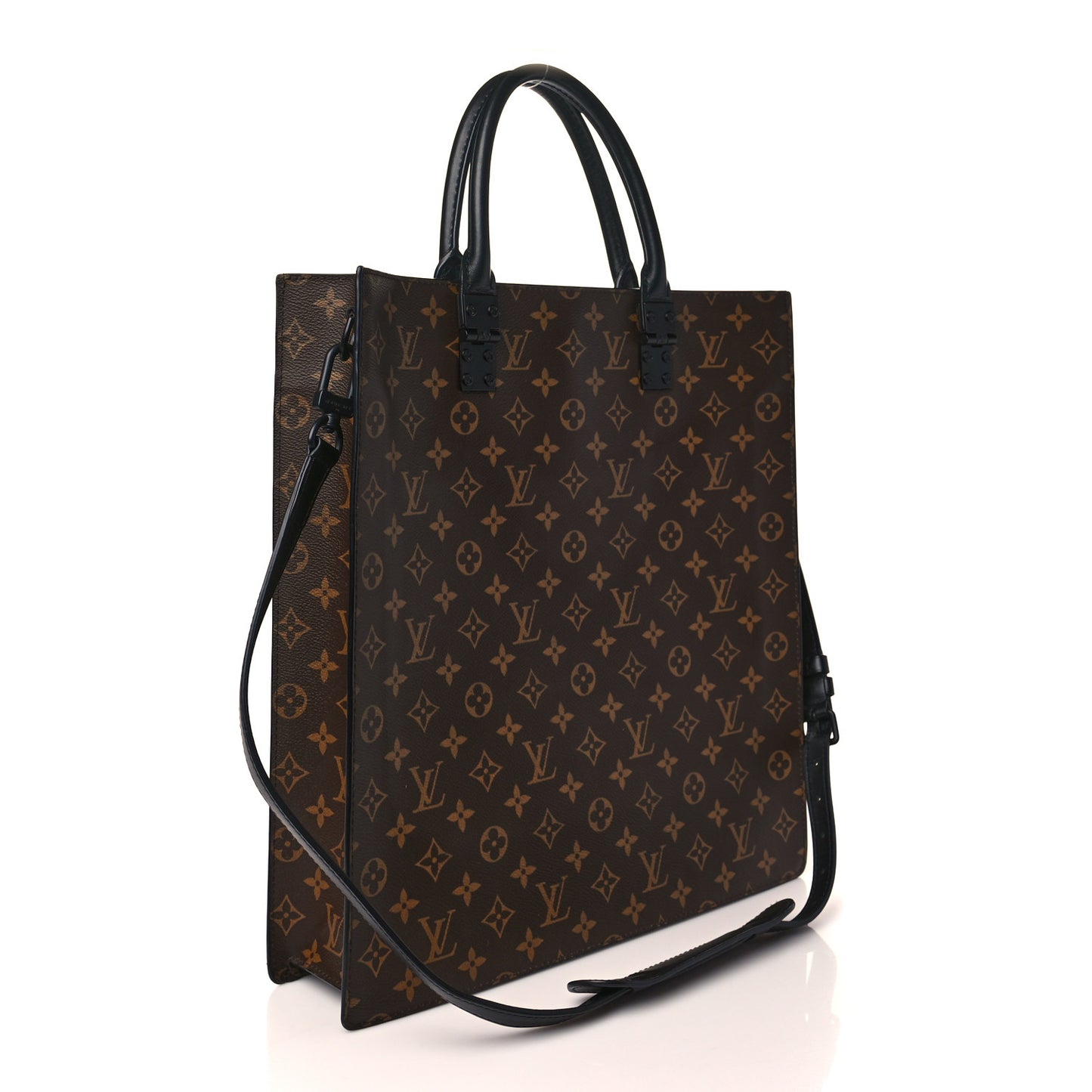 Monogram Embroidered Cartoon LV Friends Sac Plat