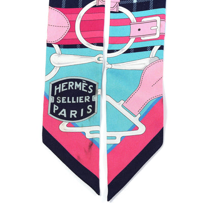Hermes Silk Tatersale Twilly 3 of 7