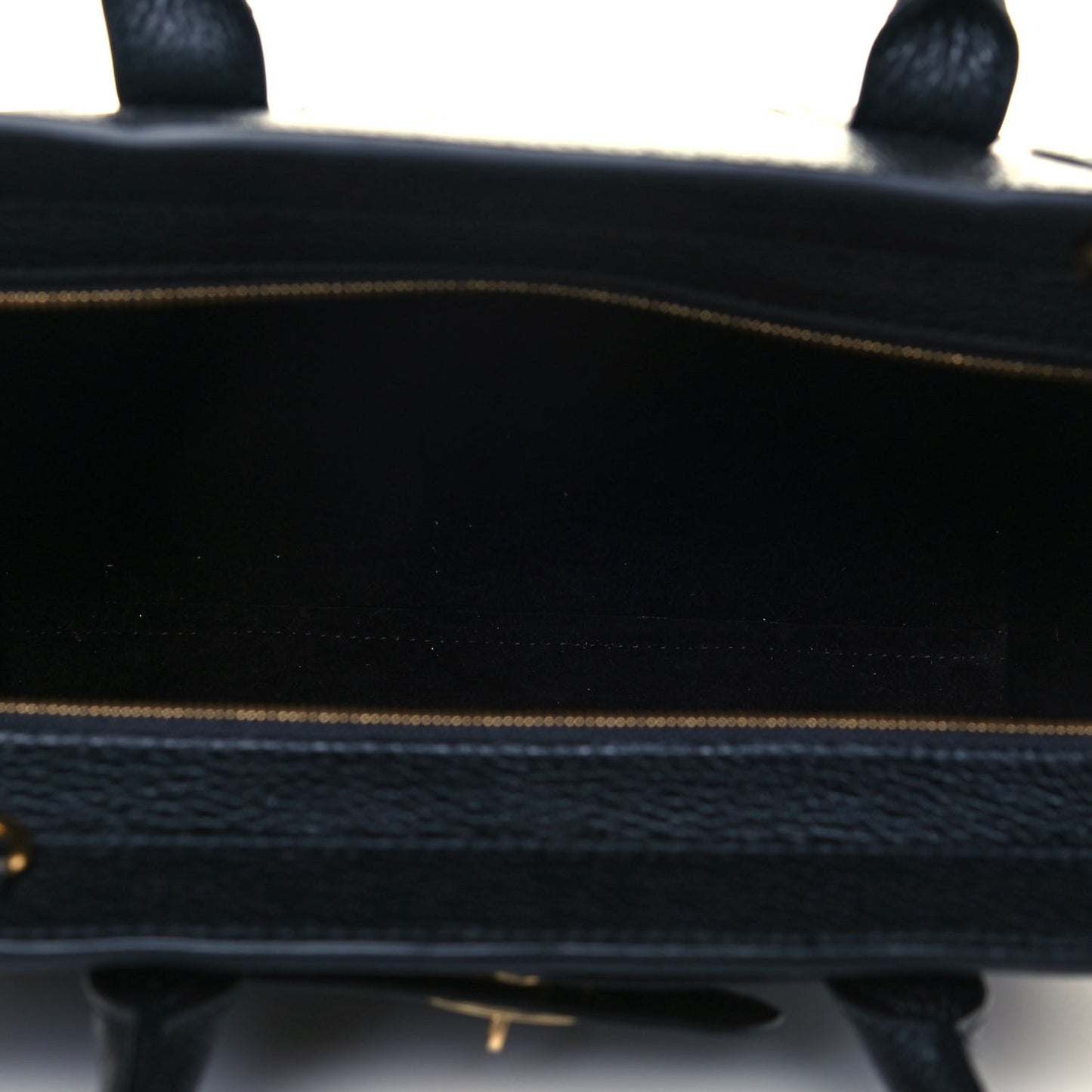 Small Classic Grain Mini Zipped Bayswater Black