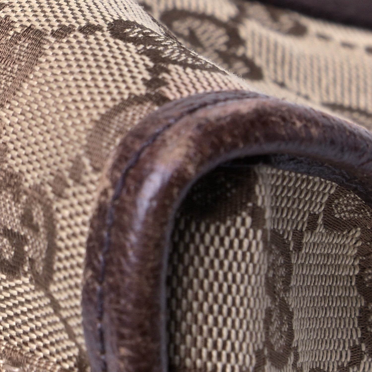 Gucci Monogram Vertical Tote Dark Brown 9 of 9