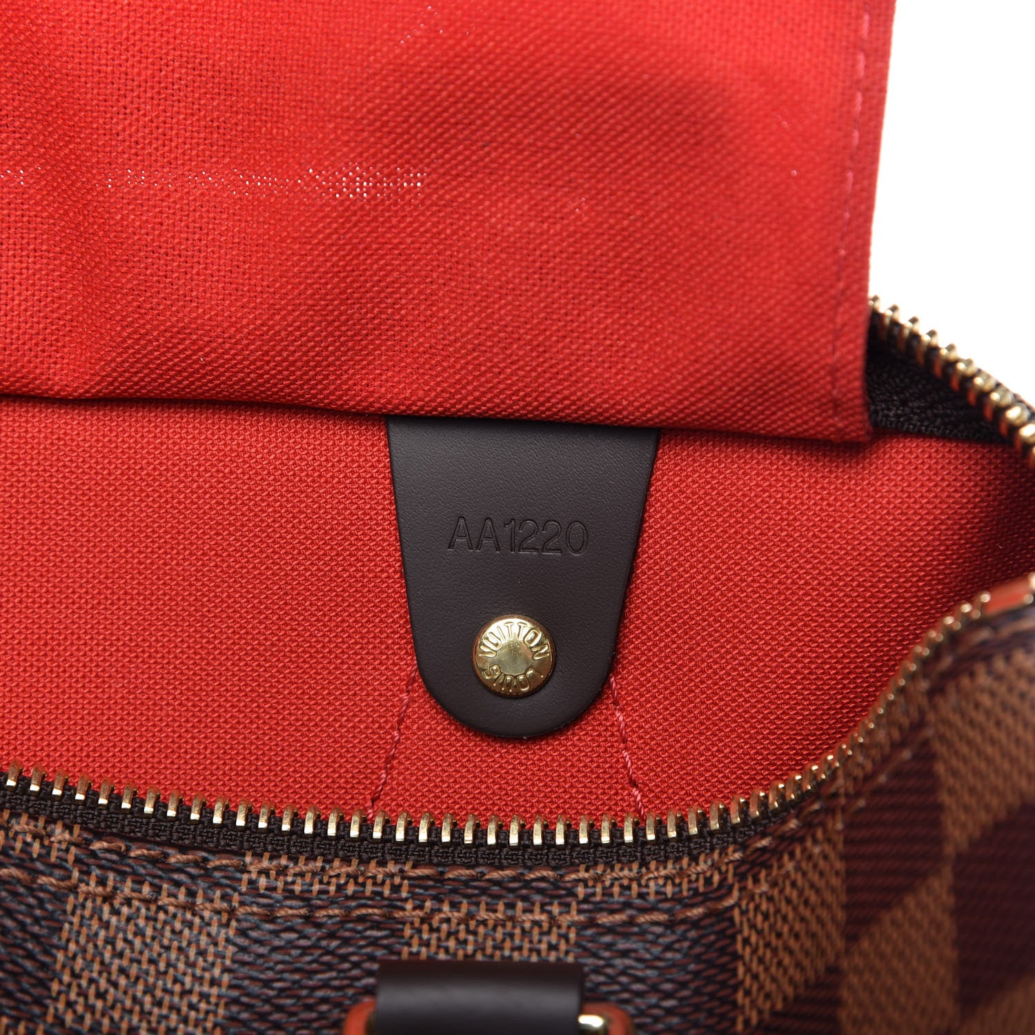 Louis Vuitton Damier Ebene Speedy 25 9 of 10