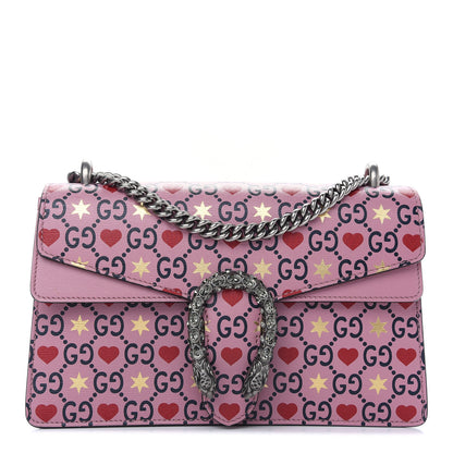 Gucci Calfskin Valentine's Day Exclusive Small Dionysus Bag Pink 1 of 9