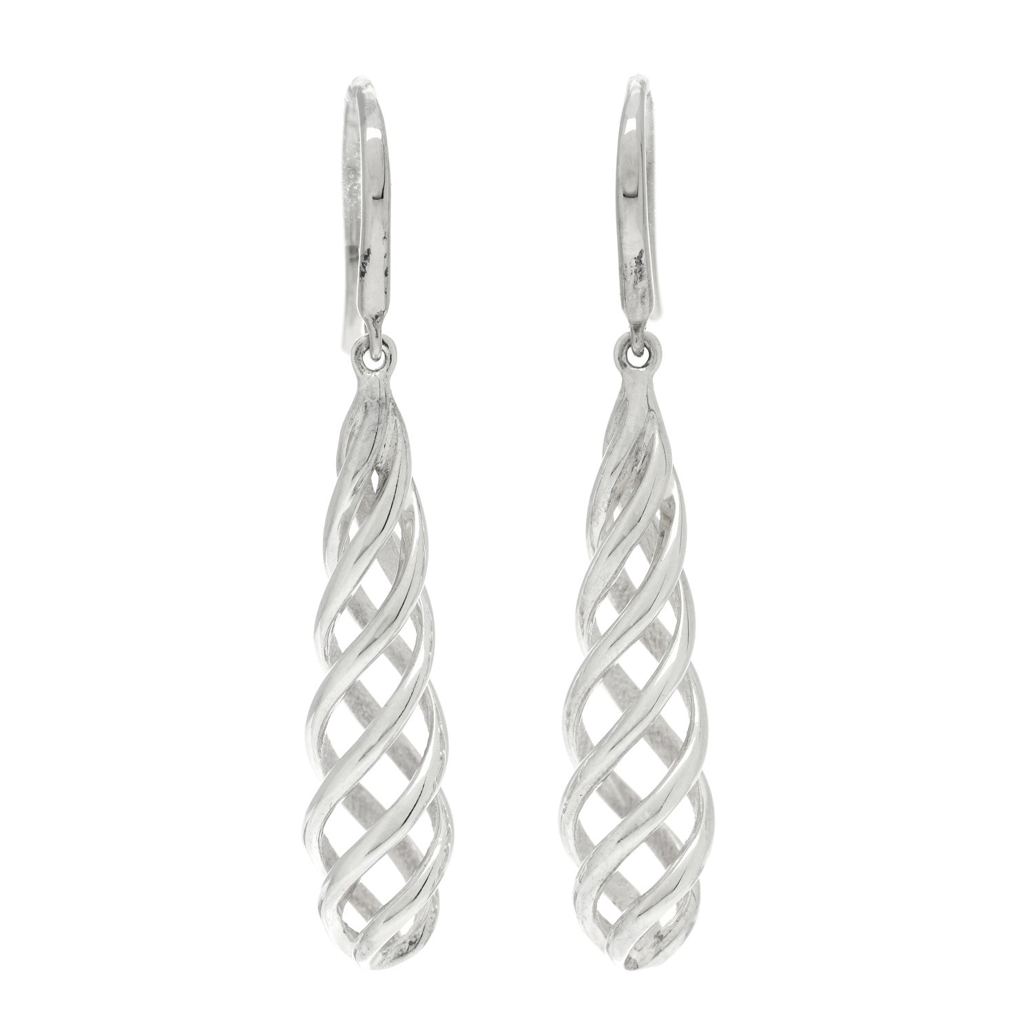 Tiffany Sterling Silver Paloma Picasso Venezia Luce Earrings 1 of 5