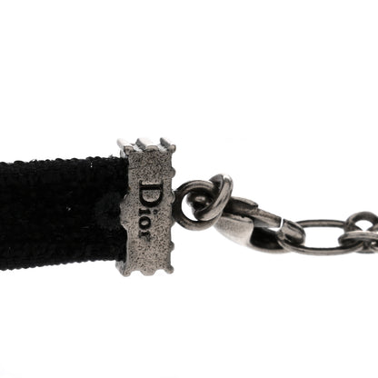 Christian Dior Velvet Crystal J’Adior Choker Necklace Black 4 of 4