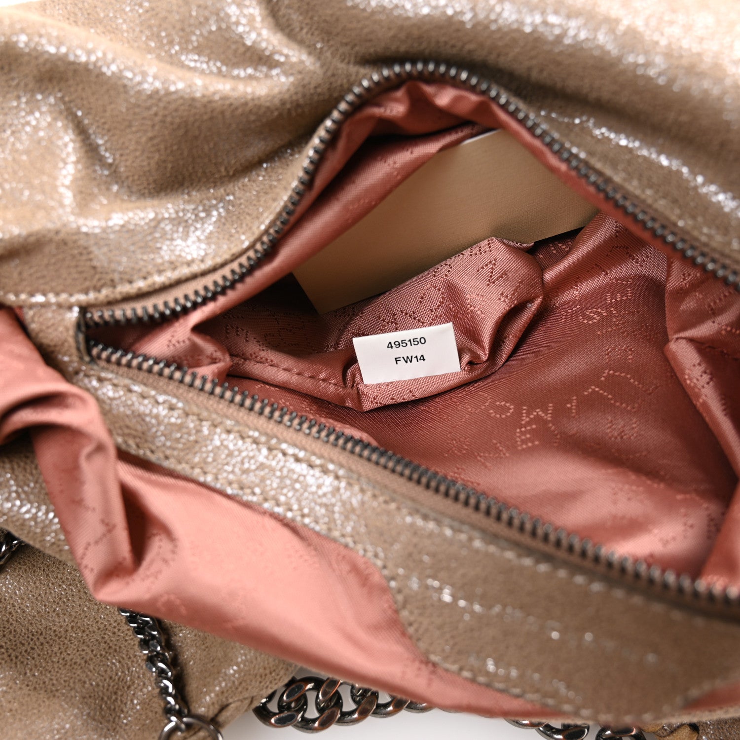 Stella McCartney Shaggy Deer Falabella Big Tote Redwood 9 of 12