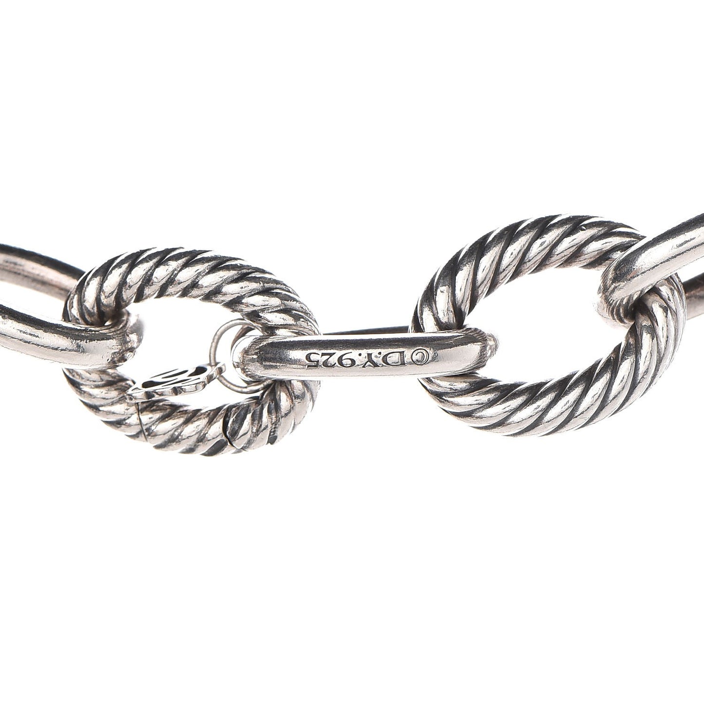 Sterling Silver 16mm Large Oval Link Necklace