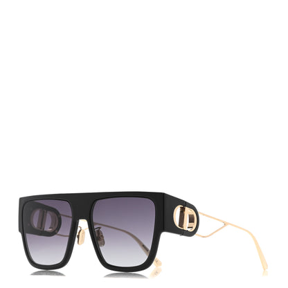 Christian Dior Acetate Square 30 Montaigne Sunglasses Black 1 of 8