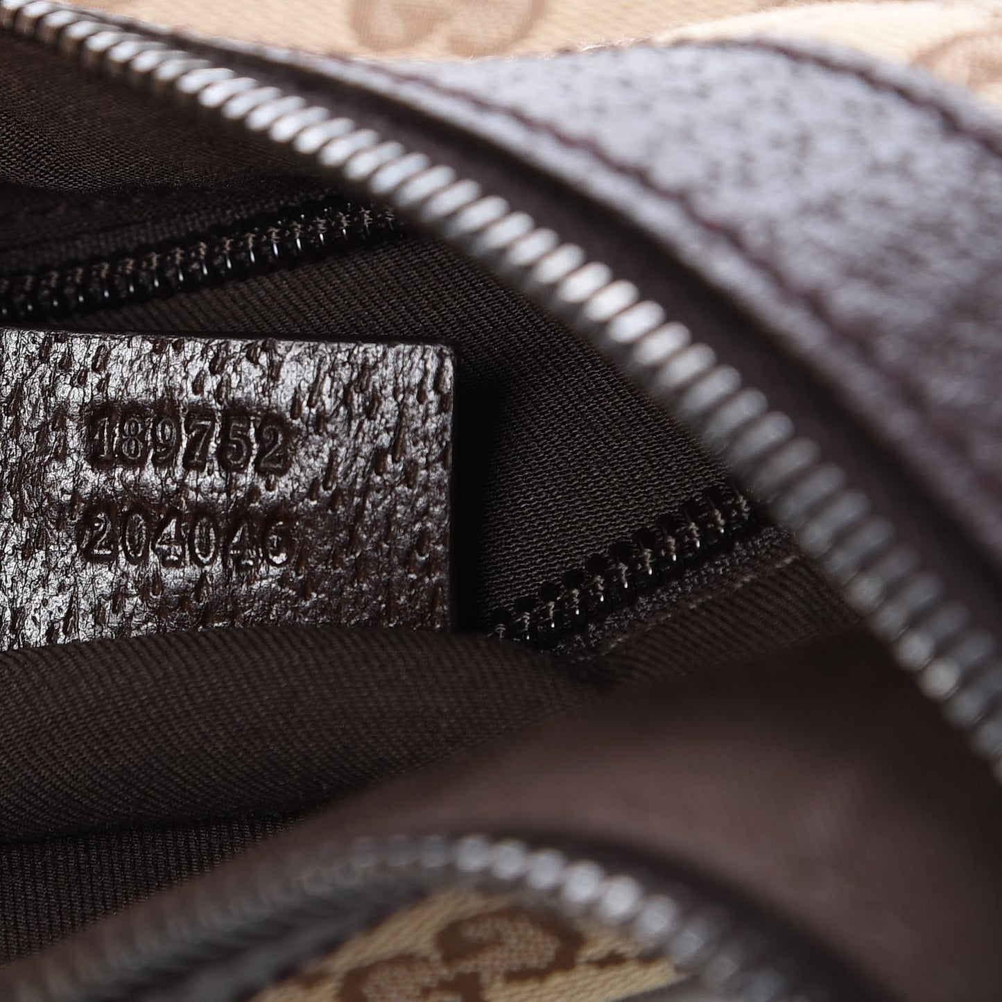 Monogram Medium Half Moon Hobo Dark Brown