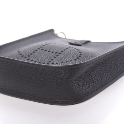 Hermes Taurillon Clemence Evelyne TPM Black 9 of 11