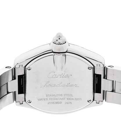 Cartier Stainless Steel 31mm Roadster Quartz Watch Pink 4 of 6