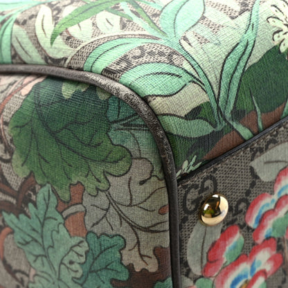 Gucci GG Supreme Monogram Tian Medium Boston Beige Multicolor New Acero 8 of 11