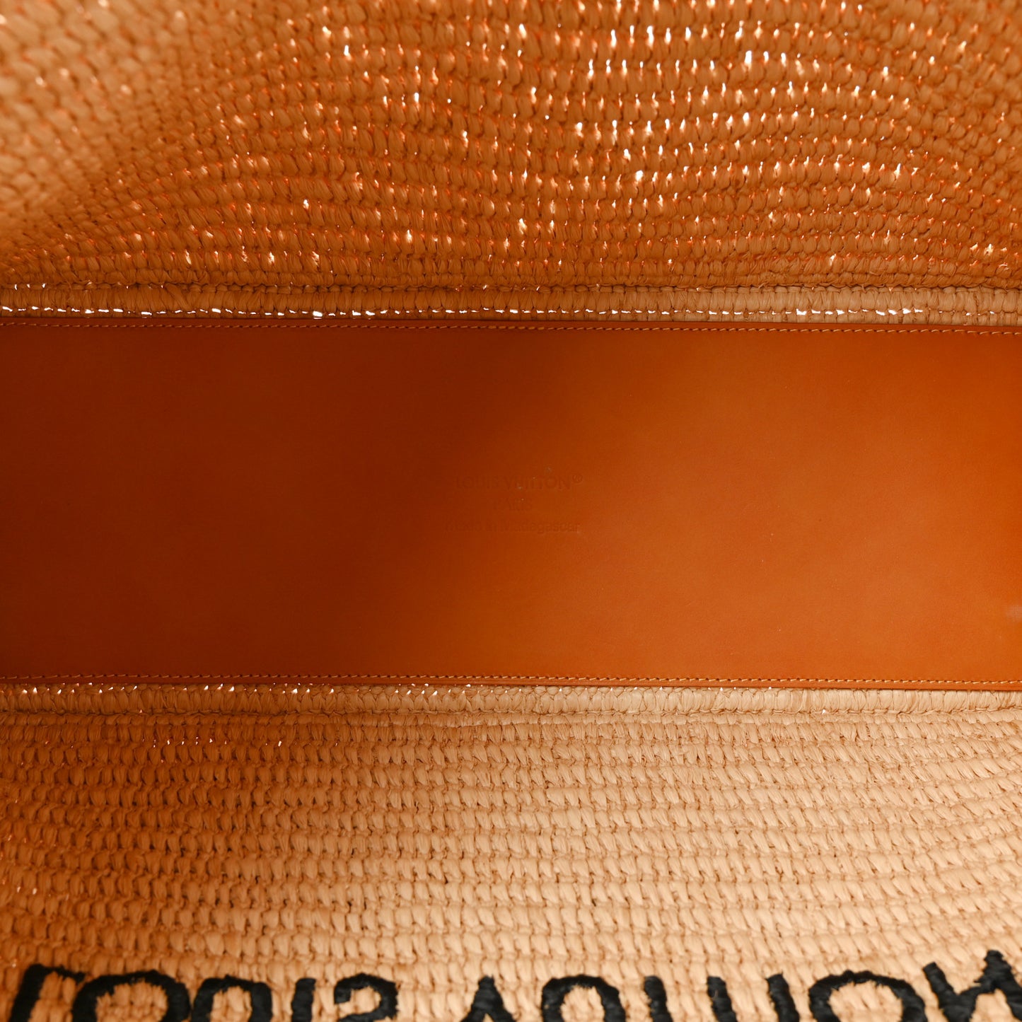 Raffia Summer Shopper Tote MM